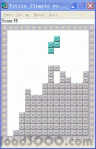 Tetris (Simple version of Tetris) screenshot